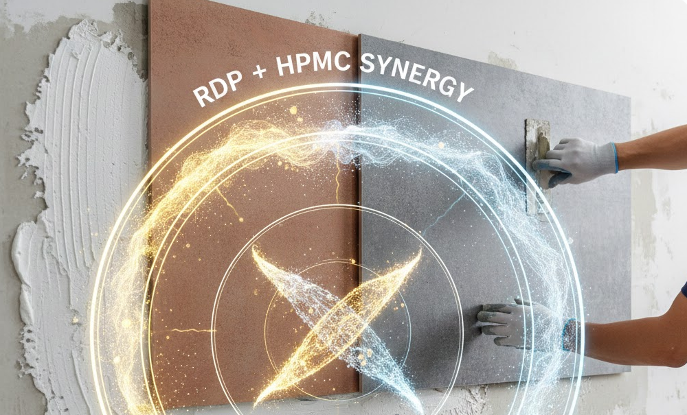 RDP HPMC Synergy to unlock the High-Performance of Tile Adhesive