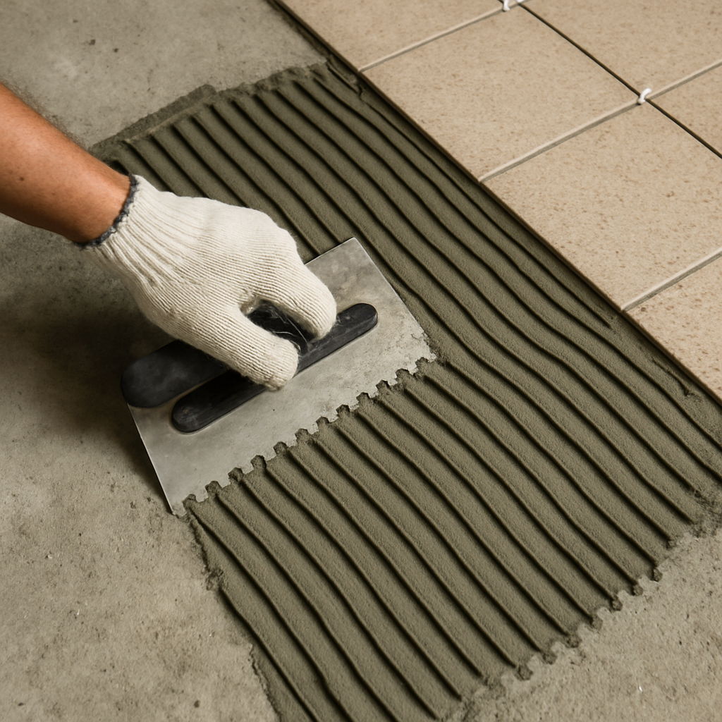 Powdered Cellulose in Tile Adhesives: How Cellulose Ether Improves Mortar Performance and Adhesion