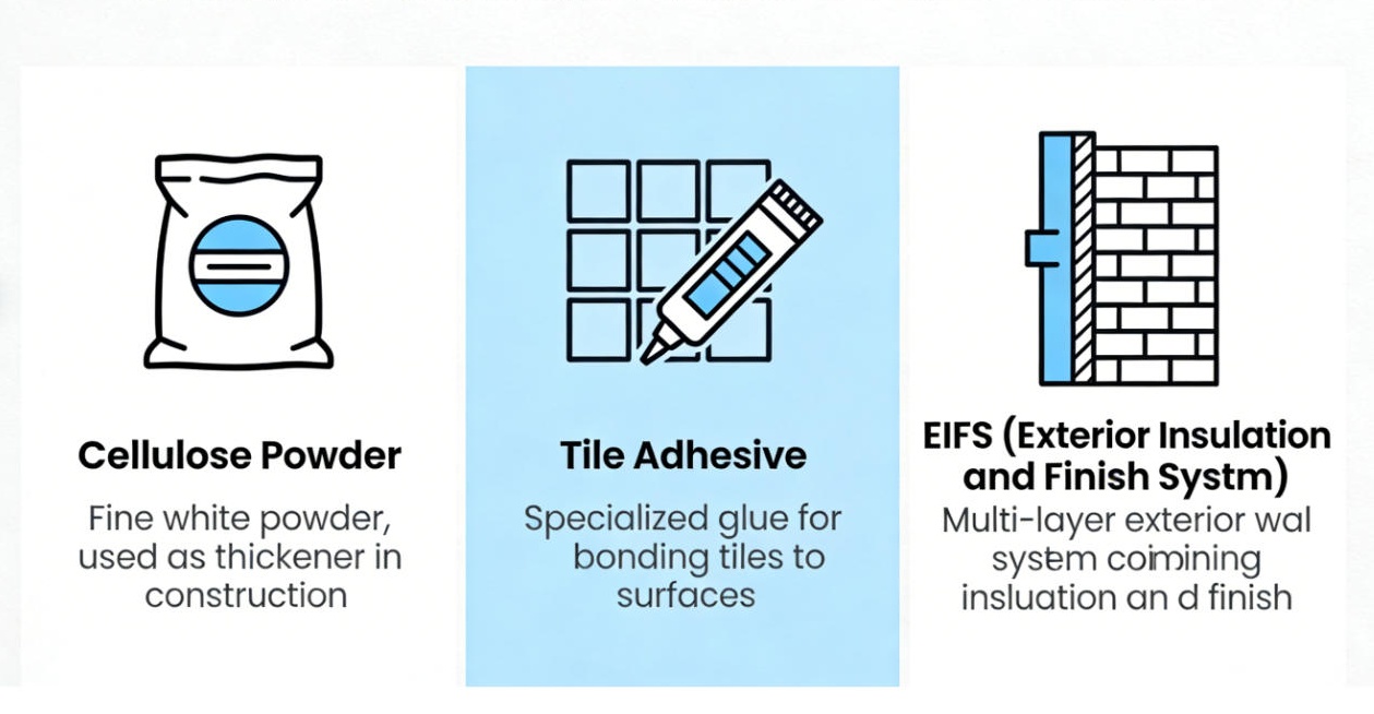 What Is Cellulose Powder? Key Applications in Tile Adhesive