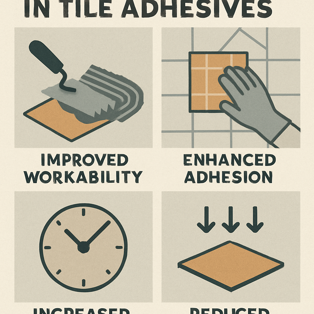 Struggling with Weak Tile Adhesion? How Powdered Cellulose
